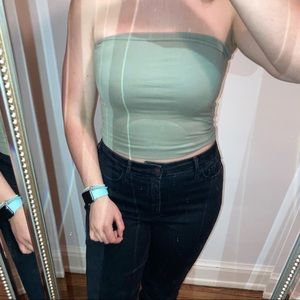 Army Green Tube Top